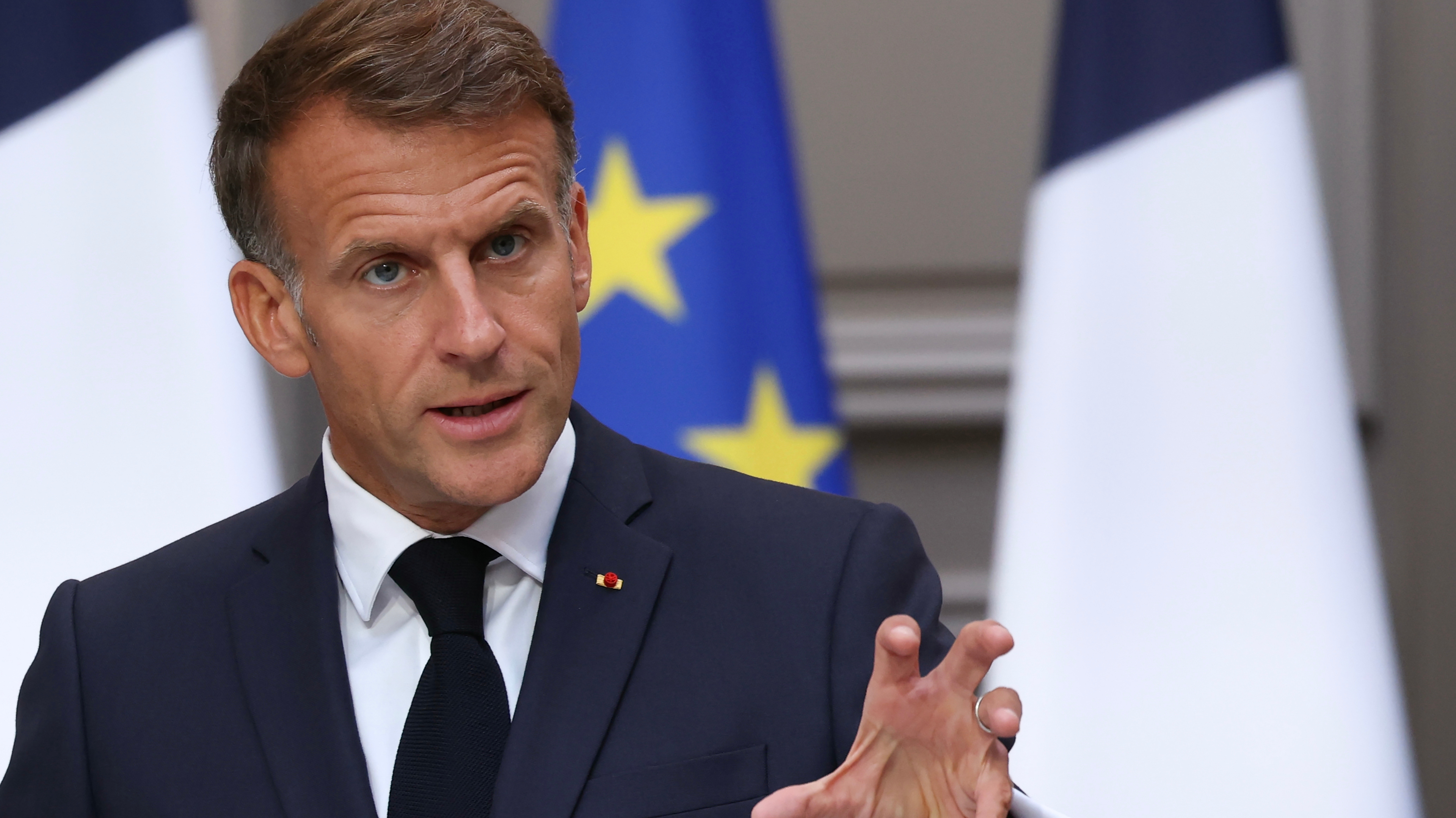 Macron urges EU to relax diesel rules to ease supply crisis